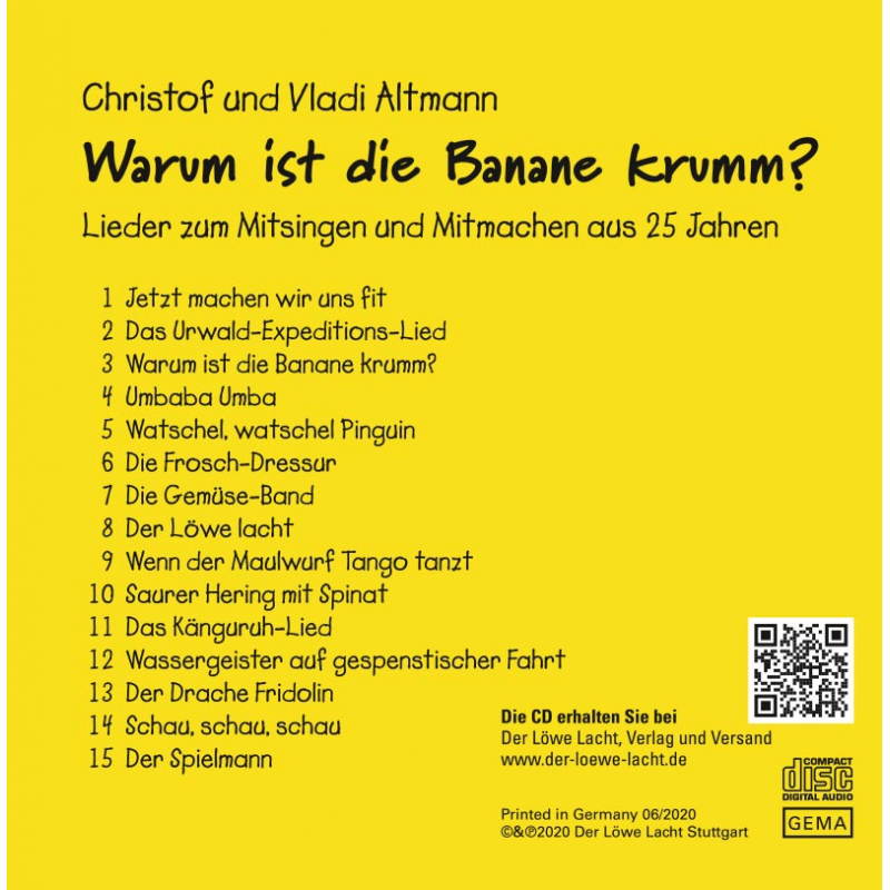 Warum ist die Banane krumm? - Der Löwe lacht - Verlag & Versand